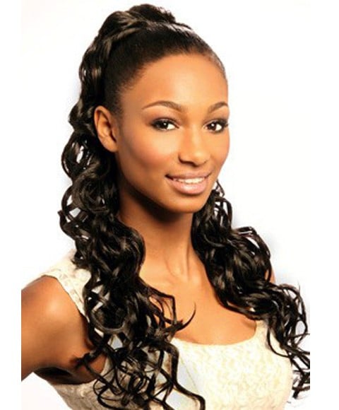 CHERISH SYN DRAWSTRING MIAMI GIRL PONYTAIL  Color 4 PonyTail Asetena Pa 