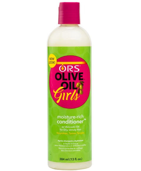 ORS OLIVE OIL GIRLS MOISTURE RICH CONDITIONER 384 ml Conditioner Asetena Pa 