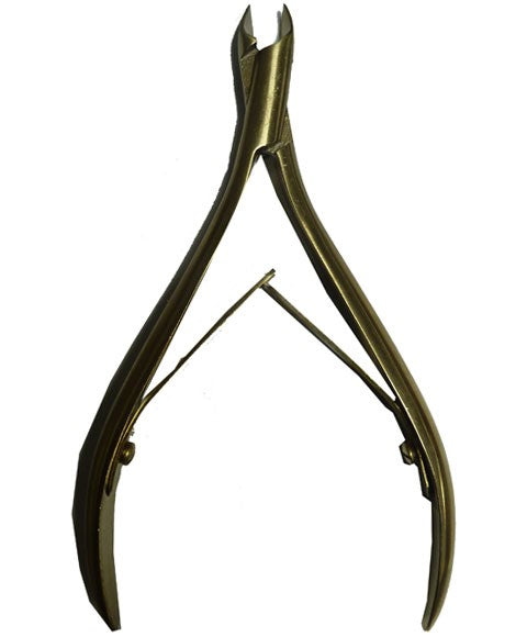 CUTICLE NIPPER GOLD GWP 028  Color Gold Pedicure and Manicure Asetena Pa 