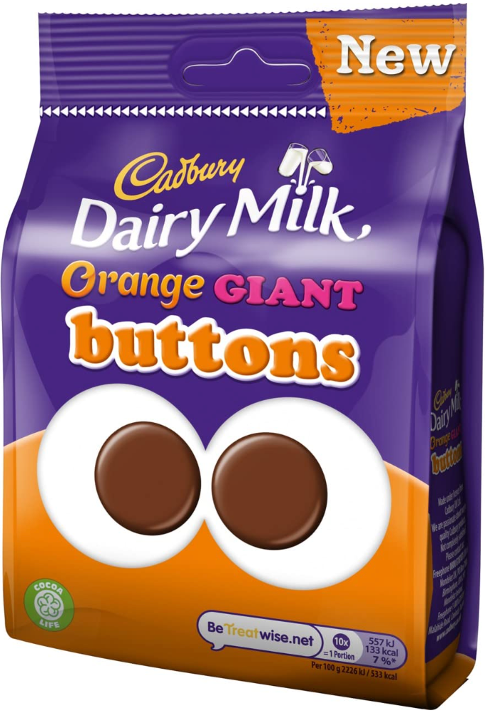 Cadbury Orange Buttons   10x95g