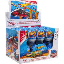 Hot Wheels Chocolate Eggs  24x20g(8)
