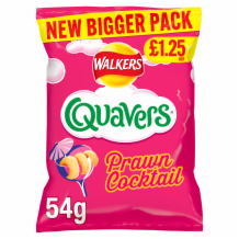 Quavers Prawn Cockta   15x54g