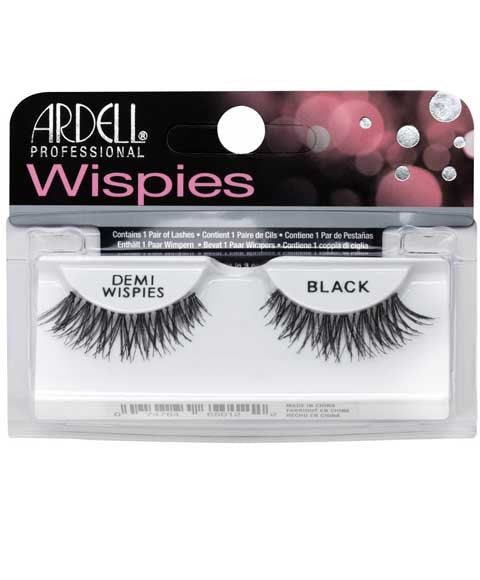ARDELL NATURAL DEMI WISPIES EYE LASHES  Color Black Eye Makeup Asetena Pa 