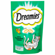 Dreamies Cat Treats Turkey  8x60g