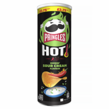 Pringles Hot Kickin Sour Cream   6x160g