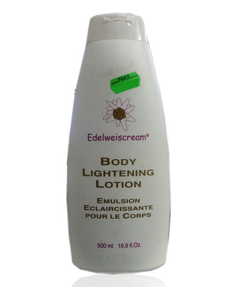 EDELWEISCREAM BODY LOTION 500 ml Skin Moisturizing Asetena Pa 