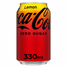 Coca Cola Zero Lemon Can  24x330ml Soft Drinks Asetena Pa 