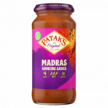 Pataks Cook In Sauce Madras Std  6x450g