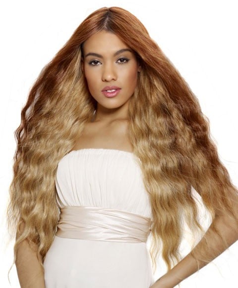 FASHION IDOL SYN 101 BRASILIA WEAVE 22 24 26 Color TT1B/33 Synthetic Weave Hair Asetena Pa 
