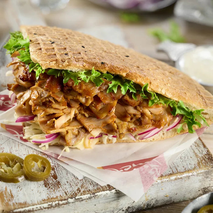 Eastern Delight Halal Cooked & Cut Chicken Doner Kebab (Bag)1kg