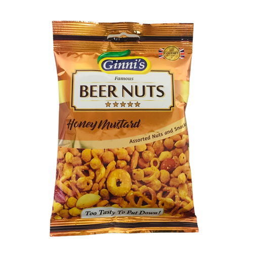 Ginni Honey Mustard Nuts  10x80g