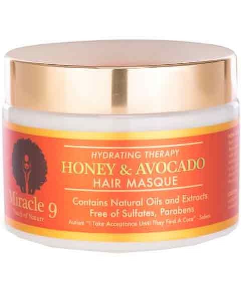 HYDRATING THERAPY HONEY AND AVOCADO HAIR MASQUE 340 ml Hair Moisturizers Asetena Pa 