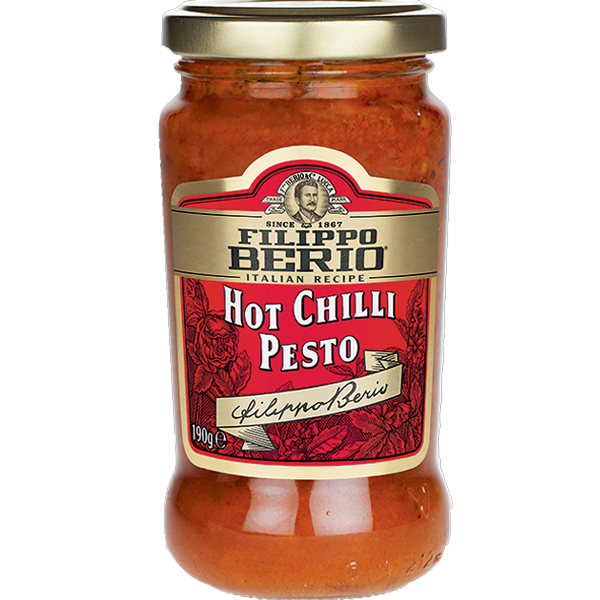 Filippo Berio Pesto Hot Chilli   6x190g