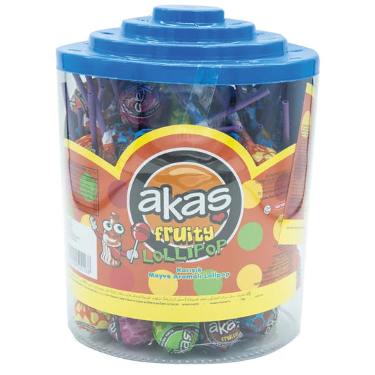 Akas Fruity Lollypop 120pcs