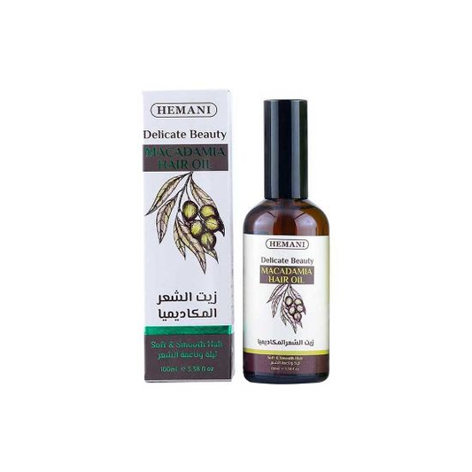 HEMANI MACADAMIA HAIR OIL 6 x 100ML