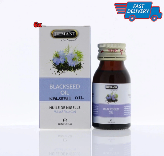 HEMANI BLACKSEED OIL 6 × 60ML