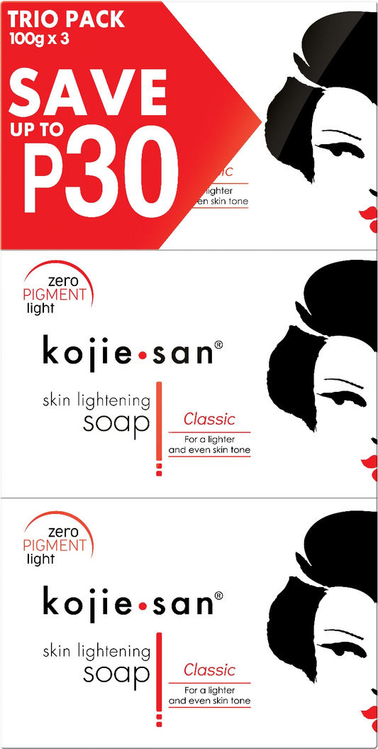 KOJIE SAN SKIN LIGHTENING SOAP 1 x 3X100G