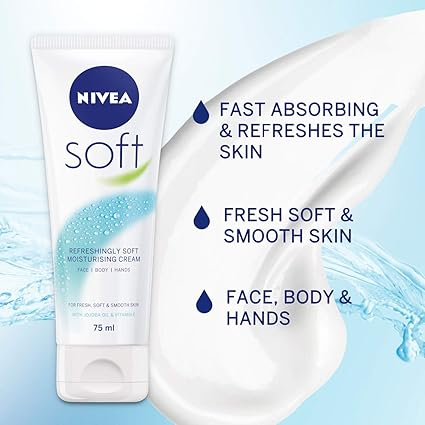 NIVEA SOFT CREME TURE 6 x 75ML