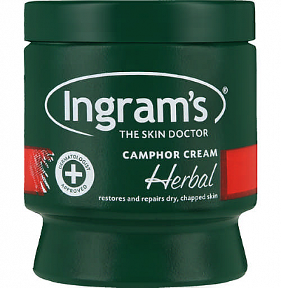 INGRAMS CAMPHOR CREAM HERBAL 6 x 150G