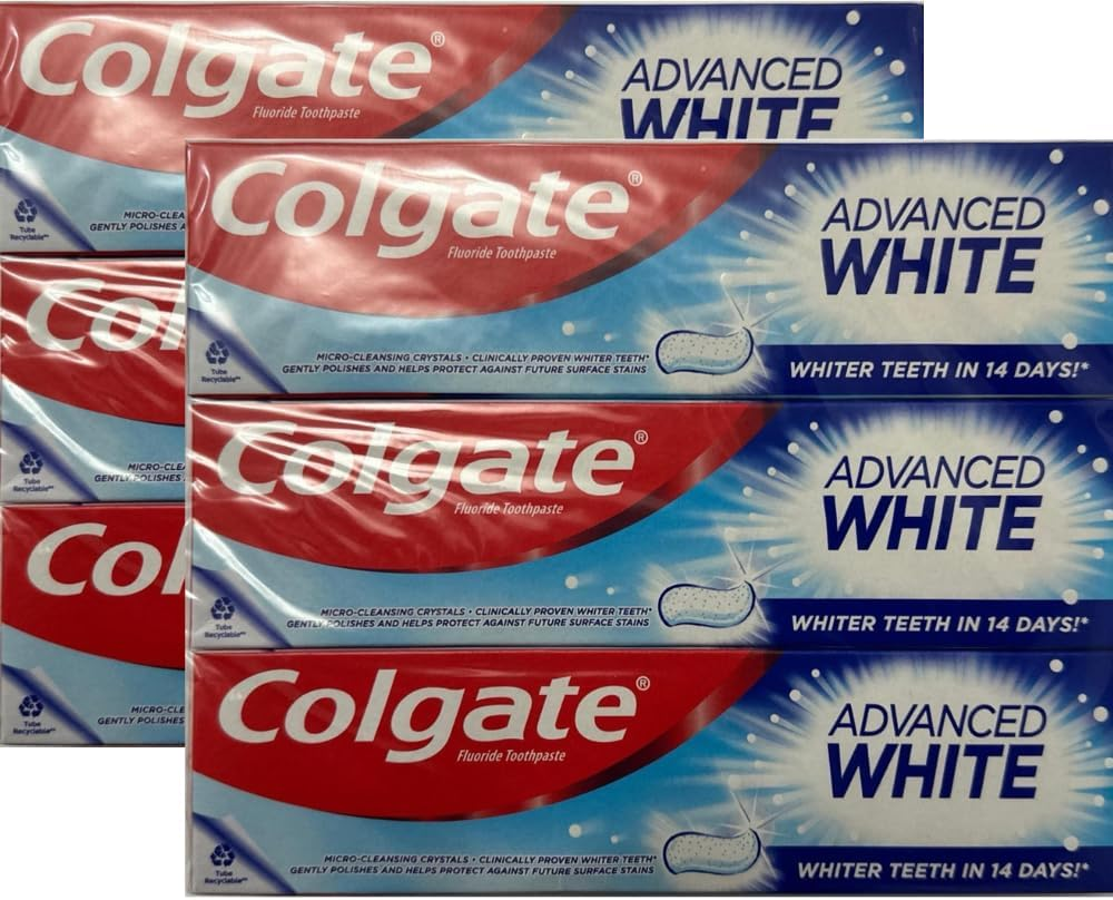 COLGATE ADVANGED WHITENING TOOTHPASTE 12 x 150GM