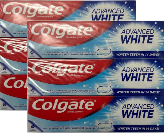 COLGATE ADVANGED WHITENING TOOTHPASTE 12 x 150GM