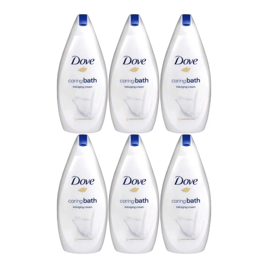 DOVE CREAM BATH 500ML SHEA BUTTER 6 x 450ML