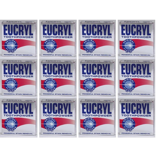 EUCRYL TOOTHPOWDER ORIGINAL 12 x 50G