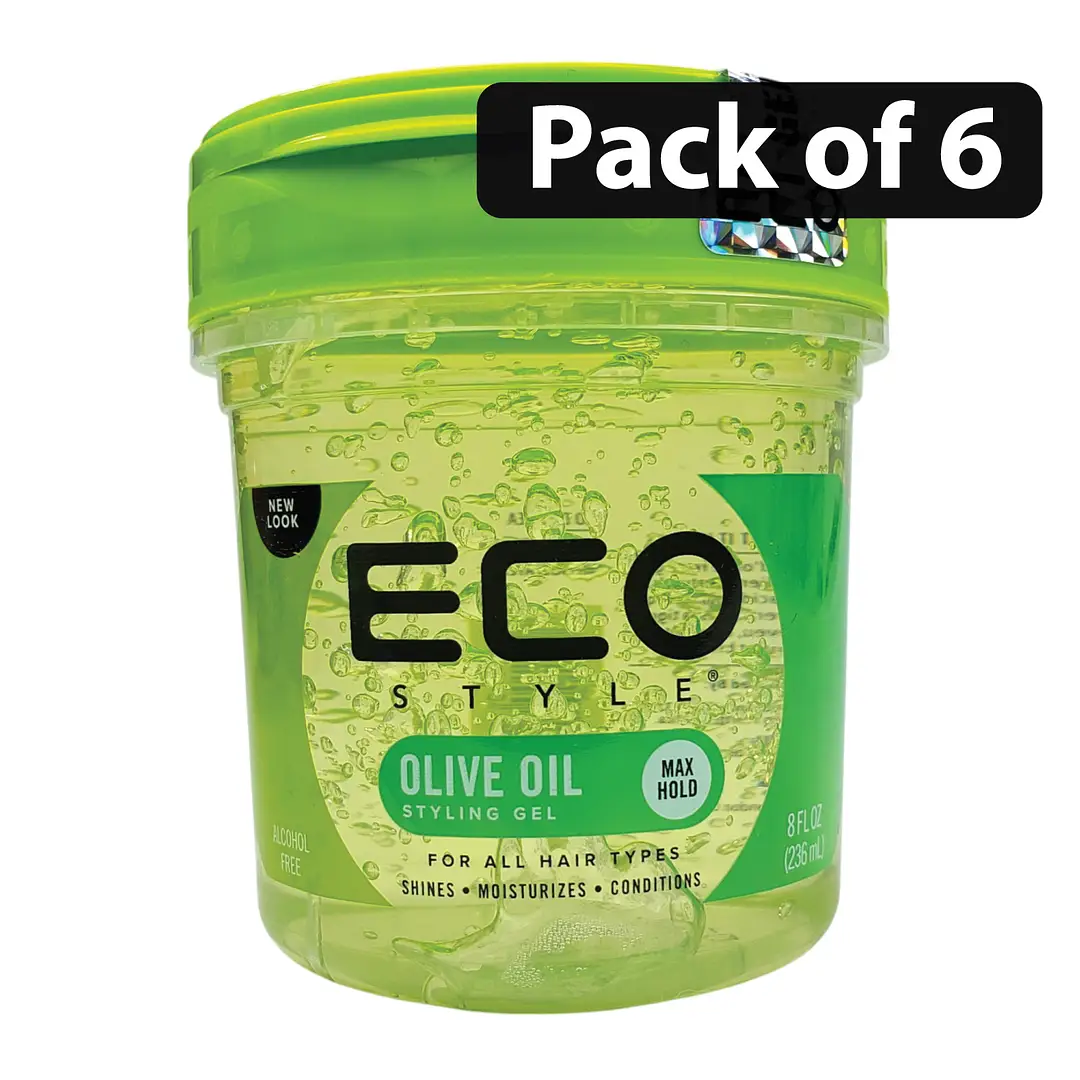 ECO STYLING GEL OLIVE OIL 6 × 80Z