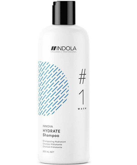 INDOLA INNOVA HYDRATE SHAMPOO 1 WASH 300 ml Shampoo Asetena Pa 