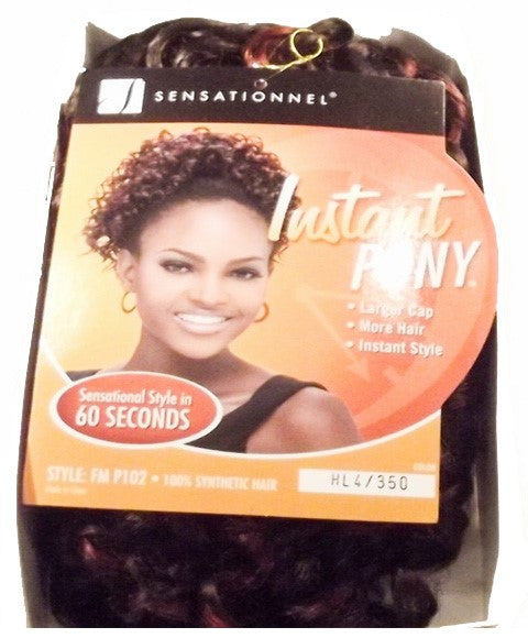 INSTANT PONY SYN FM P102 No Size Color 1 PonyTail Asetena Pa 