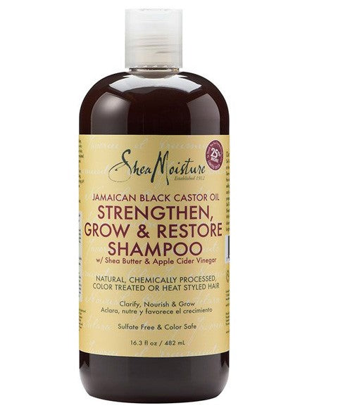 JAMAICAN BLACK CASTOR OIL STRENGTHEN AND RESTORE SHAMPOO 482 ml Shampoo Asetena Pa 