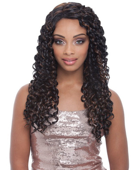 SUPER FLOW DEEP PART LACE SYN MONICA WIG  Color 1 Lace Wigs Asetena Pa 