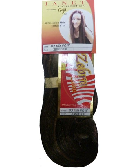 JANET GOLD K HH HOOK YAKY WVG 10 Color 4 Human Hair Bundles Asetena Pa 
