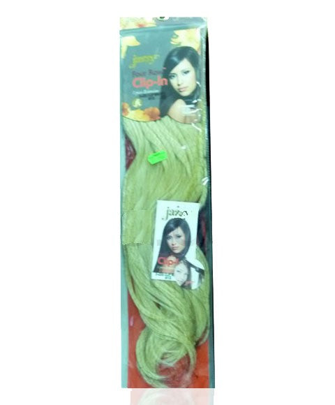 JAZZY SYN E ZEE CLIP WAVY 1 PIECE CLIP IN EXTENSION  Color 1 Hair for Braid Extensions Asetena Pa 