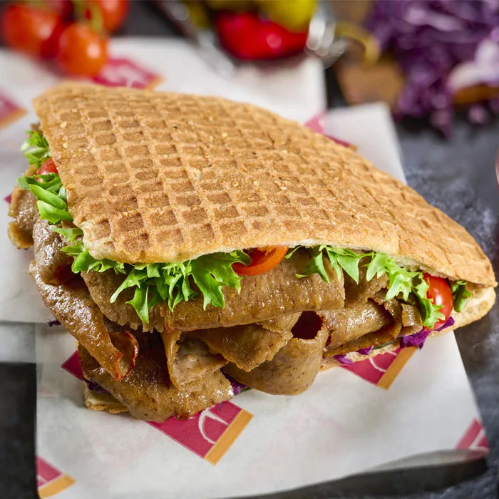 Eastern Delight Halal Cooked & Cut Doner Kebab (Bag) 1kg BS Ready Meal Asetena Pa 