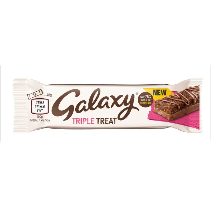 Galaxy Triple Treat Bar 40g