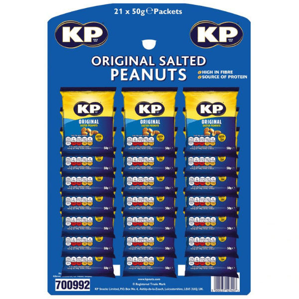 Kp Nut Orig Salted / Card  21x50g