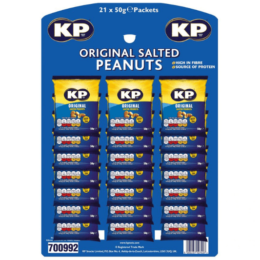 Kp Nut Orig Salted / Card  21x50g