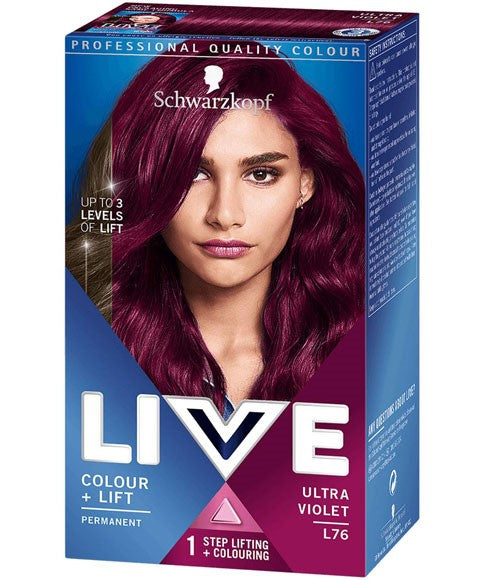 LIVE LUMINANCE LIGHTENING COLOURANT  Color L76 Hair Color Asetena Pa 