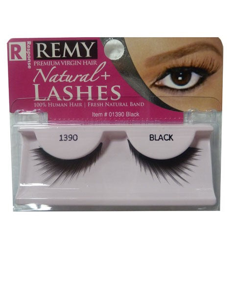 RESPONSE REMY NATURAL PLUS LASHES 1390  Color Black Eye Makeup Asetena Pa 