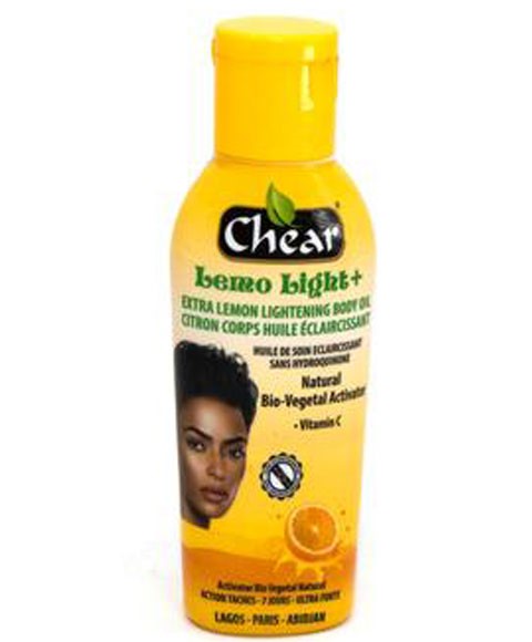 CHEAR LEMO LIGHT PLUS EXTRA LEMON BODY OIL 60 ml Skin Moisturizing Asetena Pa 