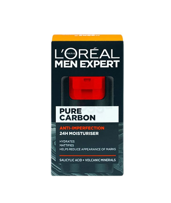 MEN EXPERT PURE CARBON ANTI IMPERFECTION 24H MOISTURISER 50 ml Skin Treatments Asetena Pa 