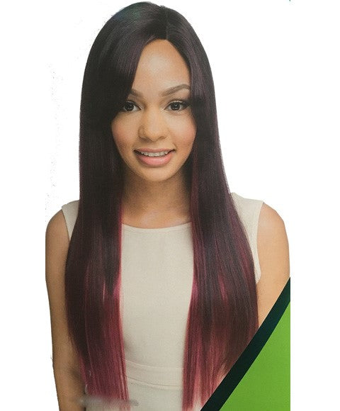 HANDMADE INVISIBLE L PART SYN RAVEN LACE WIG  Color 1 Lace Wigs Asetena Pa 