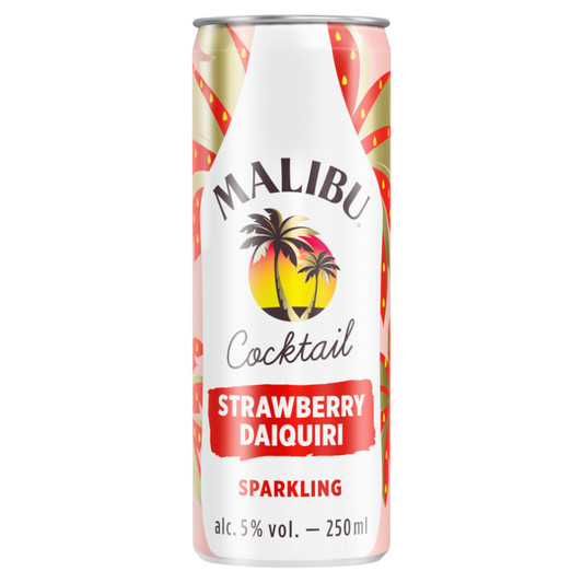 Malibu Strawberry Daiquiri  12x250ml