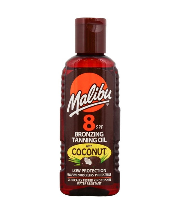BRONZING TANNING OIL TROPICAL COCONUT FRAGRANCE SPF8 200 ml Skin Treatments Asetena Pa 