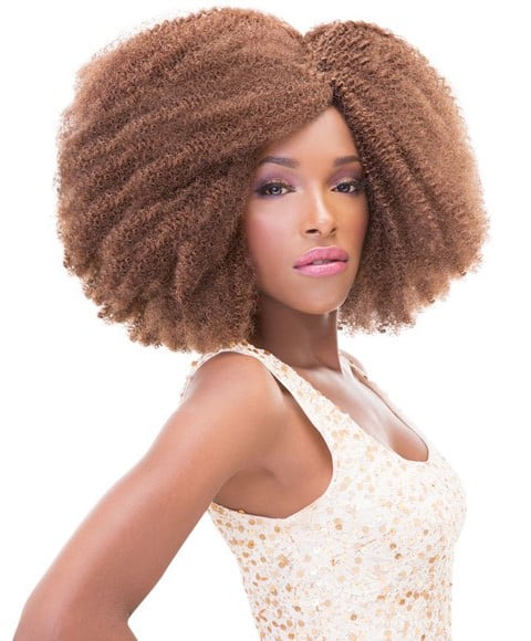 JANET COLLECTION SYN 4C MAMBO CRINKLY AFRO KINKY 24 Color DBurg Hair for Braid Extensions Asetena Pa 