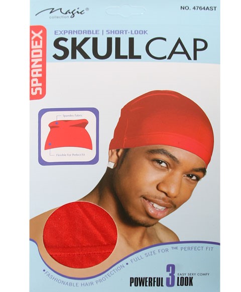 MAGIC COLLECTION SPANDEX SKULL CAP 4764AST Extensions Accessories Asetena Pa 