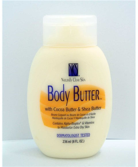 NATURALLY CLEAR SKIN BODY BUTTER WITH COCOA BUTTER AND SHEA BUTTER 236 ml Skin Moisturizing Asetena Pa 