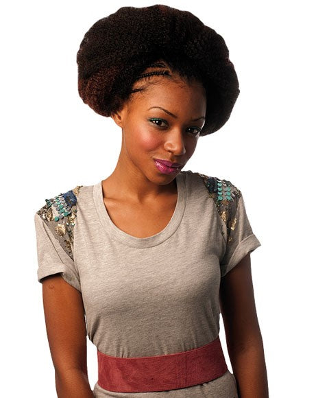 NOBLE GOLD SYN KINKY BULK  Color 1 Hair for Braid Extensions Asetena Pa 