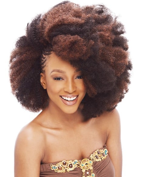 NOIR 2 X VALUE PACK SYN 2 X AFRO KINKY BULK No Size Color Burg Hair for Braid Extensions Asetena Pa 